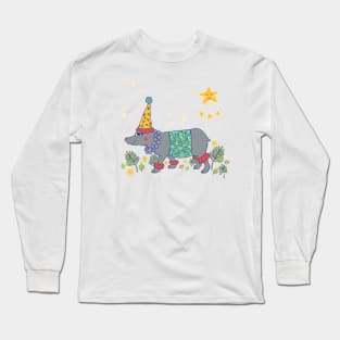 Party Hippo Long Sleeve T-Shirt